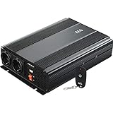 AEG Automotive 10057 Modifizierter Sinus Spannungswandler 1000W mit Funkfernbedienung, 12V auf 230V, Stromwandler Inverter Wechselrichter Auto PKW