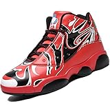 Damyuan Basketball Schuhe Laufschuhe Herren Turnschuhe - Outdoor Freizeitschuhe Atmungsaktive Anti Skid High Top Schnürer