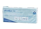 WypAll X50 Farbcodierte Reinigungstücher 7441 – Blaue Reinigungstücher – 1 Packung x 50 Farbcodierte Reinigungstücher mit Interfold-Faltung