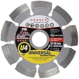 DRONCO U4-115 - Disco de diamante Superior U4 - Universal obra (Antes LT46) Ø 115 mm