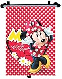 Joy Toy 76110 - Disney Mickey und Minnie, Sonnenschutzrollo für Autoseitenscheibe, Blisterpackung, 35 x 50 cm