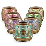 Aroma Diffuser 500ml Öl Luftbefeuchter Ultraschall Humidifier Metall Goldbronze LED mit 7 Farben für Babies Kinderzimmer, Auto, Wohnzimmer, Schlafzimmer, Büro, Yoga, Spa, Raum usw