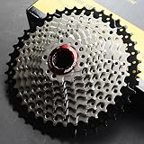 CYSKY 10-Fach Kassette 11-42T MTB Kassette 10 Speed Fit für Mountainbike, Rennrad, MTB, BMX, SRAM, Shimano