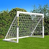 Net World Sports Forza Fußballtore - das Beste Tor bei jedem Wetter -7 Größen (1,8m x 1,2m mit Klicksystem)