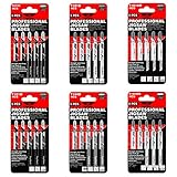 30 x TopsTools JSTTK6A T101B T101BR T101D T101AO T111C T144D Verschiedene Stichsägeblätter Kompatibel mit Bosch, Dewalt, Makita, Milwaukee und viele andere