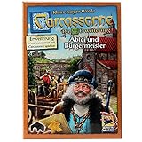 Asmodee Carcassonne - Abtei und Bürgermeister, 5. Erweiterung, Familienspiel, Deutsch