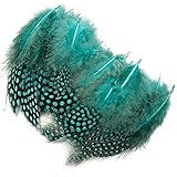 100 pcs Gefleckte Federn Handwerk Kostüm Millinery Nähen, 4,5-10cm