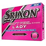 Srixon Damen SoftFeel Lady Golfbälle 2 Lagen, Einheitsgröße Rosa