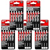 25 x TopsTools T101D Schnelle und saubere Schnitte in Holz Stichsägeblatt Kompatibel mit Bosch, Dewalt, Makita, Milwaukee und viele andere