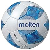 Molten Top Futsalball-F9A4800 weiß/blau/Silber Futsal