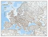 Europa, Classic, politisch, Grossformat, laminiert: 1:5419000: Wall Maps Continents (National Geographic Reference Map)