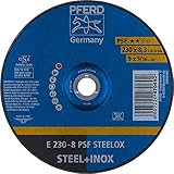 Pferd 62023831 Schruppscheiben E 230-8 A 30 M PSF-INOX