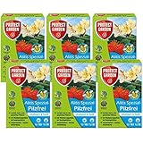 Gardopia Sparpaket Protect Garden Spezial-Pilzfrei Alitis (ehem.Bayer Aliette), 6 x (4x10g) Plus Zeckenzange mit Lupe