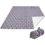 KingCamp XXL Picknickdecke Decke Fleecedecke 300 * 300CM wasserdicht Ultraleicht Campingdecke für Picknick Camping Park Festivals