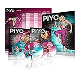 Beachbody Chalene Johnson's PiYo Base Kit – DVD Workout mit Übungsvideos + Fitness-Tools und Ernährungsanleitung