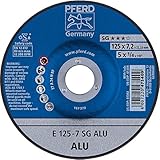 Pferd 62212622 Schruppscheiben E 125-7 A 24 N SG ALU