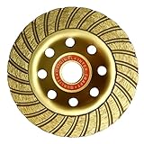 Inter-Craft 125mm Diamant Schleiftopf Universal Diamantschleiftopf 125mm x 22.2 x 5 Turbo